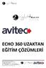 ECHO 360 UZAKTAN EĞİTİM ÇÖZÜMLERİ