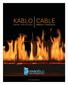 CABLE KABLO ÜRÜN KATALOĞU PRODUCT CATALOGUE. www.basoglukablo.com