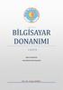 Bİ LGİ SAYAR DONANİMİ