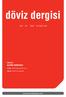 döviz dergisi SAYI : 89 TARİH : 06 EKİM 2014 www.dovizdergisi.com KURUCU ALPER KORKMAZ e-mail : alper@alperkorkmaz.com twitter : twitter.