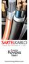 SARTEL NYAF H05V-K 300/500 V / TS 9758 HD 21.3 S3/VDE 0281-3 / H07V-K 450/750 V / TS 9758 HD 21.3 S3/ VDE 0281-3 / BS 6004-6701X