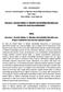 AVRUPA KOMİSYONU APEL - EAC/A03/2014. Erasmus+ Mesleki Eğitim ve Öğretim Hareketliliği Akreditasyon Belgesi 2015-2020 İkinci Bölüm- Usule İlişkin Ek