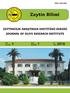Zeytin Bilimi / Cilt 1 Sayı 1 Haziran 2010 / ISSN 1309-5889