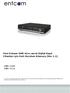 Yeni Entcam DVR-41xx serisi Dijital Kayıt Cihazları için Hızlı Kurulum Kılavuzu (Ver 1.1) DVR-4108 DVR-4116