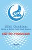 Ülkü Ocakları. Eğitim ve Kültür Vakfı Genel Merkezi EĞİTİM PROGRAMI TARİH. İmtiyaz Sahibi Harun ÖZTÜRK. Genel Yayın Yönetmeni Osman Ertürk ÖZEL