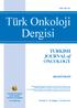 Türk Onkoloji Dergisi