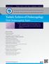 Turkish Archives of Otolaryngology