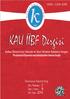 KAFKAS ÜNİVERSİTESİ İKTİSADİ ve İDARİ BİLİMLER FAKÜLTESİ DERGİSİ