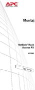 Montaj. NetBotz Rack Access PX AP9360
