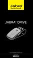 JABRA DRIVE KULLANMA KILAVUZU