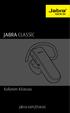 JABRA CLASSIC. Kullanım Kılavuzu. jabra.com/classic