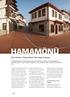 Hamamönü. Eski Ankara Hamamönü nde hayat buluyor