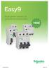 Easy9. Alçak gerilim tesisatı için güvenilir koruma ürünleri. 00048 Easy9 Katalog.indd 1 26/03/15 16:46