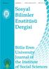 Bitlis Eren Üniversitesi Sosyal Bilimler Enstitüsü Dergisi Bitlis Eren University Social Science Institute Journals
