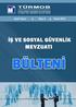 OCAK AYI İŞ VE SOSYAL GÜVENLİK MEVZUATI BÜLTENİ