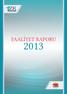 FAALİYET RAPORU 2013