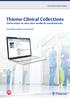 Thieme Clinical Collections Daimi erişim ve satın alma modeli ile sunulmaktadır.