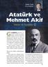 Atatürk ve Mehmet Akif