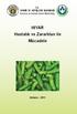 T.C. TARIM VE KÖYİŞLERİ BAKANLIĞI Koruma ve Kontrol Genel Müdürlüğü. HIYAR Hastalık ve Zararlıları ile Mücadele