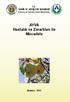 T.C. TARIM VE KÖYİŞLERİ BAKANLIĞI Koruma ve Kontrol Genel Müdürlüğü. AYVA Hastalık ve Zararlıları ile Mücadele
