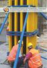 Endüstriyel Kolon ve Perde Kalıp Sistemleri Industrial Column and Wall Formwork Systems