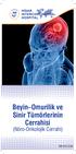 Beyin Omurilik ve Sinir Tümörlerinin Cerrahisi. (Nöro-Onkolojik Cerrahi)