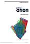 Kullanım Kılavuzu. Prota Yazılım Ltd. Şti. Probina Orion Bina Tasarım Sistemi Kullanım Kılavuzu v15 İçindekiler 1