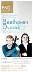 Beethoven Dvorak& 6 Aralık December, 2014. Müziğin Sihirbazları: Music Alchemists: Cumartesi Saturday, 20.00 Bilkent Konser Salonu Concert Hall