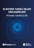 ELEKTRİK VADELİ İŞLEM SÖZLEŞMELERİ PİYASA YAPICILIĞI