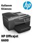 Kullanım Kılavuzu HP Oﬃcejet 6600