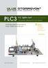 PLC3 4 ÜNİTELİ. PLC Eğitim Seti. Tamamen mekatronik özel tasarım. Pratik Becerileri kazanmak ve Proje Odaklı Uzmanlık İçin. %100 kendi imalatımız