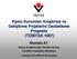 Kamu Kurumları Araştırma ve Geliştirme Projelerini Destekleme Programı (TÜBİTAK 1007)