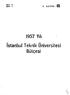Devre : X içtima: S S. SAYISI : 00. 1957 Yılı. İstanbul Teknik Üniversitesi Bütçesi