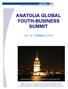 ANATOLIA GLOBAL YOUTH-BUSINESS SUMMIT