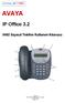 AVAYA. IP Office 3.2. 5402 Sayısal Telefon Kullanım Kılavuzu. CableNet AVAYA 5402 Telefon Kullanım Kılavuzu Vers.01-0107 Sayfa 1 / 9