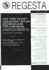 REGESTA. Ticaret Hukuku Dergisi Journal of Commercial Law