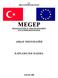 T.C. MİLLÎ EĞİTİM BAKANLIĞI MEGEP (MESLEKİ EĞİTİM VE ÖĞRETİM SİSTEMİNİN GÜÇLENDİRİLMESİ PROJESİ) AHŞAP TEKNOLOJİSİ KAPLAMA İLE KAKMA