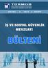 EYLÜL AYI İŞ VE SOSYAL GÜVENLİK MEVZUATI BÜLTENİ