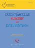 Cardiovascular Surgery and Interventions Official Electronic Journal of the Turkish Society of Cardiovascular Surgery