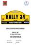 2014 TOSFED RALLİ KUPASI. RALLY 34 16 Mart 2014 Pazar EK YÖNETMELİK