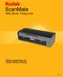 ScanMate. i900 Serisi Tarayıcılar. TWAIN Uygulamaları için Tarama Kurulum Kılavuzu. A-61733_tr
