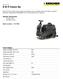Binicili Tip B 90 R Classic Bp. Standart Aksesuarlar: Yürüyüş motoru Otomatik su keser. Teknik Bilgiler