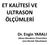 ET KALİTESİ VE ULTRASON ÖLÇÜMLERİ. Dr. Engin YARALI Adnan Menderes Üniversitesi Çine Meslek Yüksekokulu