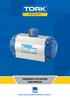 PNEUMATIC ACTUATORS USER MANUAL