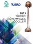 2015 Türkiye Mükemmellik Ödülü 1