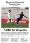 Beşiktaş Gazetesi. Günlük web Gazetesi 17.11.2012. Kartal tur arayacak