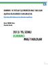 2013/ YIL SONU BSMMMO MALİ TABLOLAR BSMMMO VE İKTİSADİ İŞLETMEMİZİN MALİ TABLOLARI AŞAĞIDA BİLGİLERİNİZE SUNULMUŞTUR. Bursa SMMM Odası Yönetim Kurulu