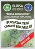 Bursa da Yeni Sanayi Bölgeleri DOSAB Santralı