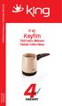 Keyfim Türk Kahve Makinesi Türkish Coffee Maker