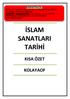 İSLAM SANATLARI TARİHİ